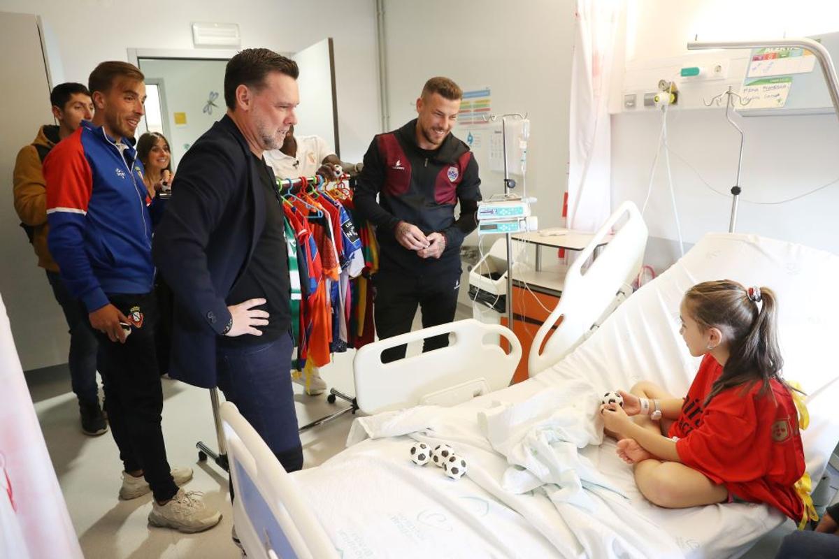 “Esta Bata Tem Poderes” levou a magia do futebol ao Hospital de Braga