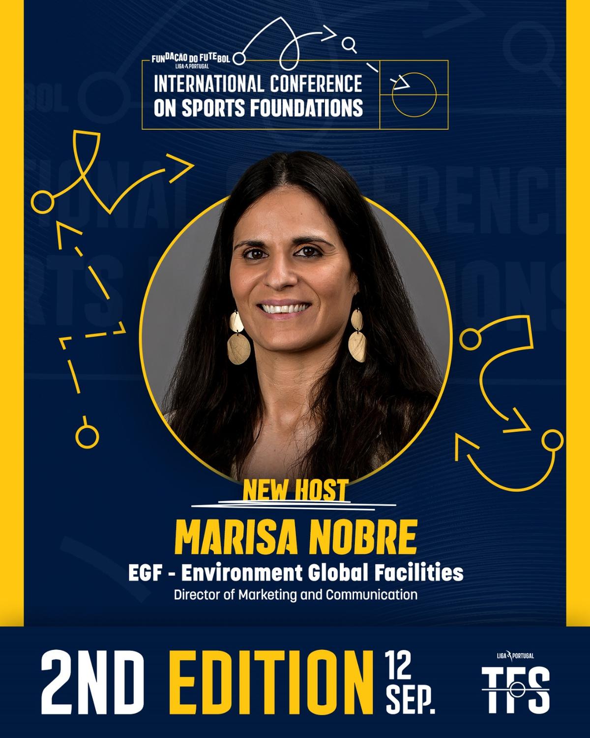 Marisa Nobre de regresso ao Congresso Internacional de Fundações Desportivas