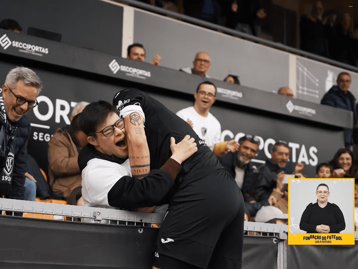 Liga-te à Fundação: episódio de fevereiro destaca impacto social do Futebol