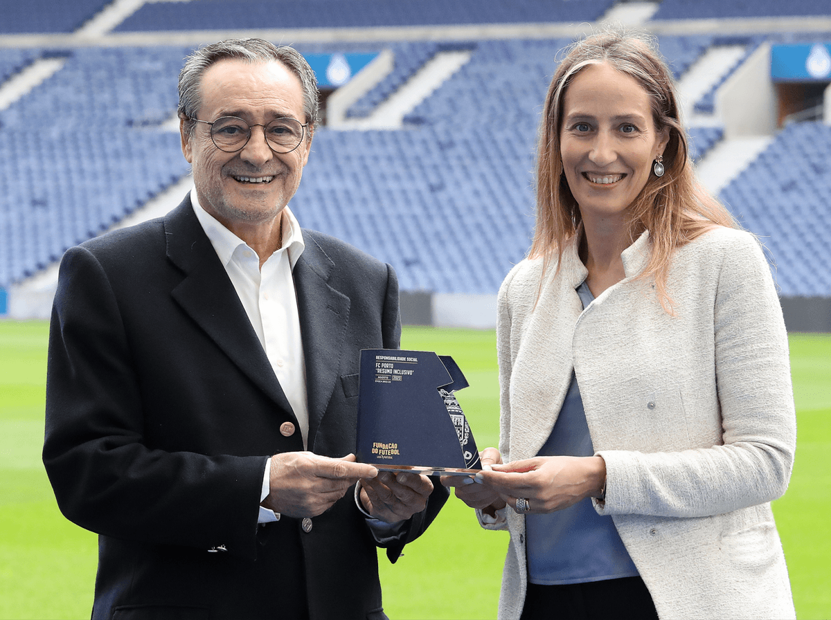 FC Porto recebeu Prémio de Responsabilidade Social de agosto