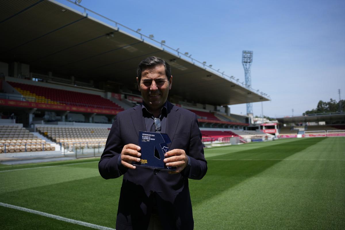 Gil Vicente FC recebeu Prémio de Responsabilidade Social de maio