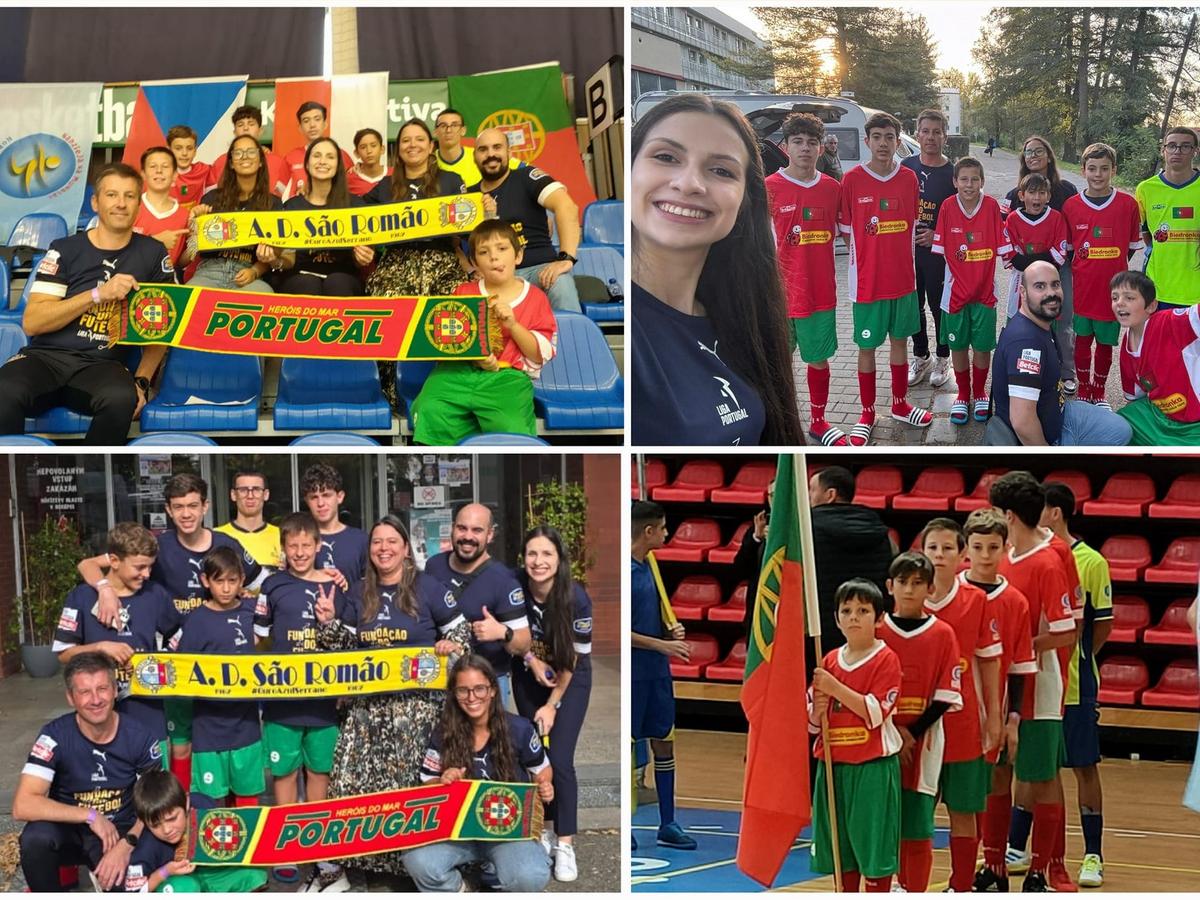 Fundação do Futebol apoia participação da AD São Romão em competição solidária internacional