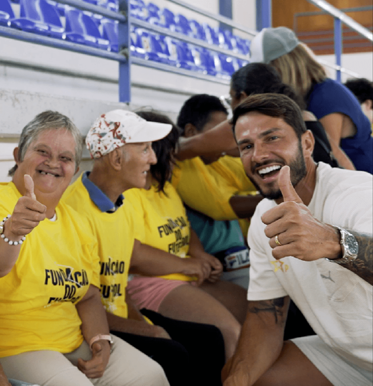 Fundação do Futebol dinamiza ação inclusiva na CERCINA Nazaré