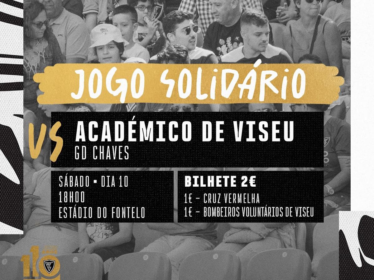 Académico dá o mote com jogo solidário 
