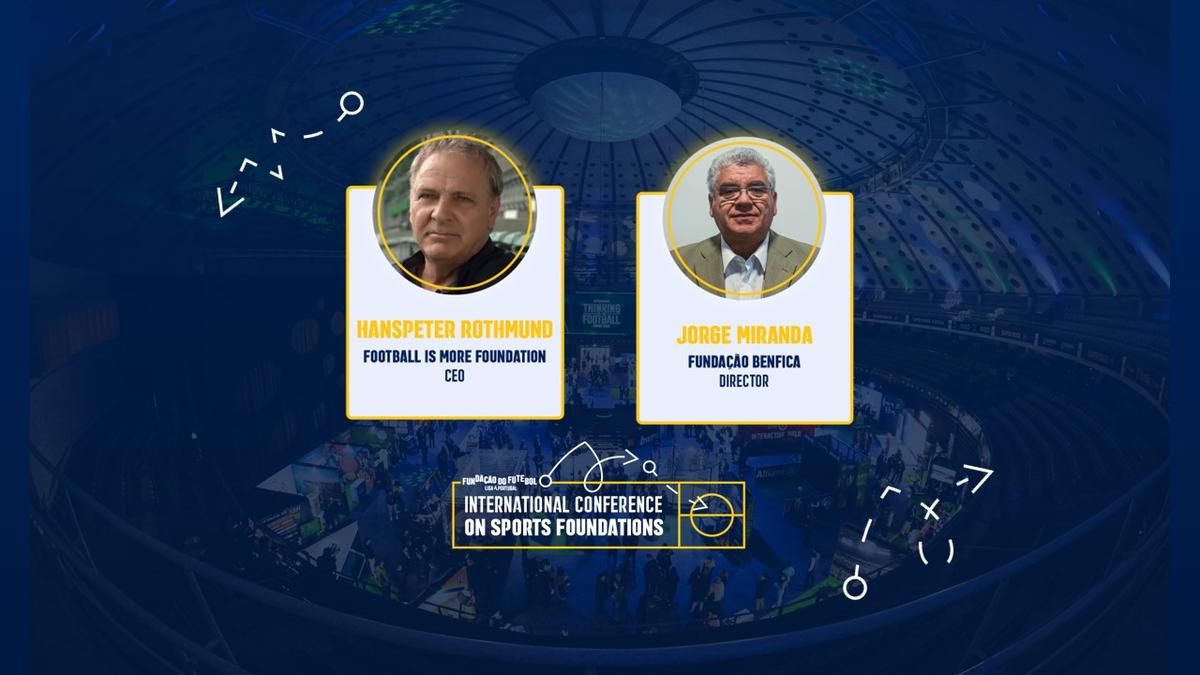 Hanspeter Rothmund e Jorge Miranda  no Congresso das Fundações