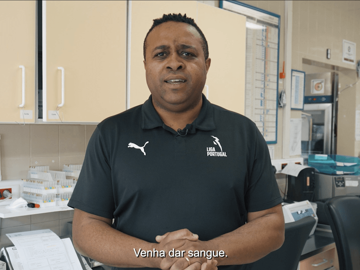 Jorge Andrade junta-se à campanha de sensibilização para a doação de sangue