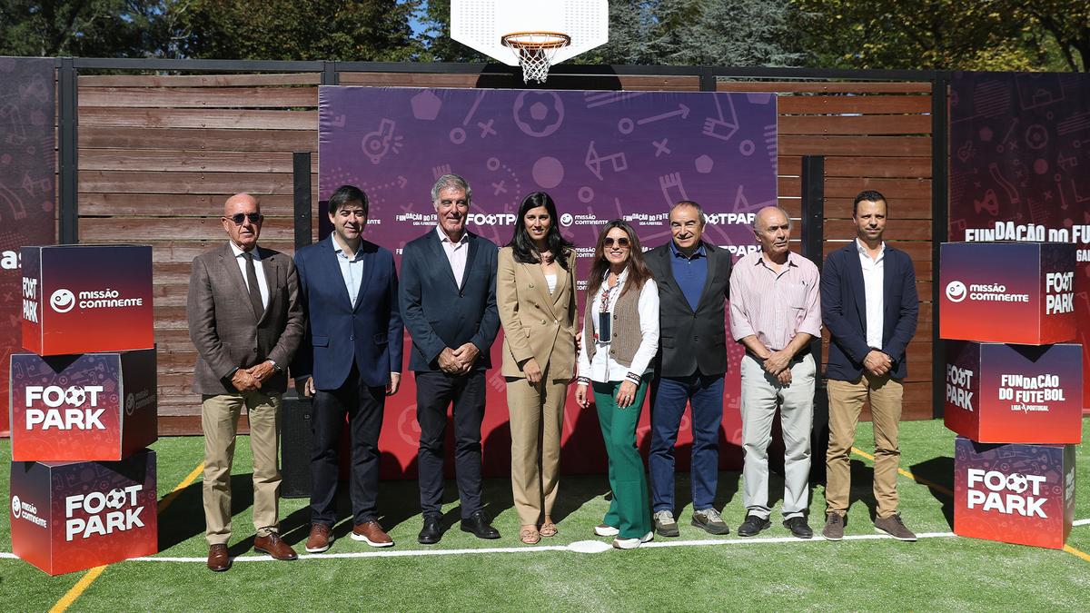 Missão Continente e Fundação do Futebol inauguram FOOTPARK em Felgueiras