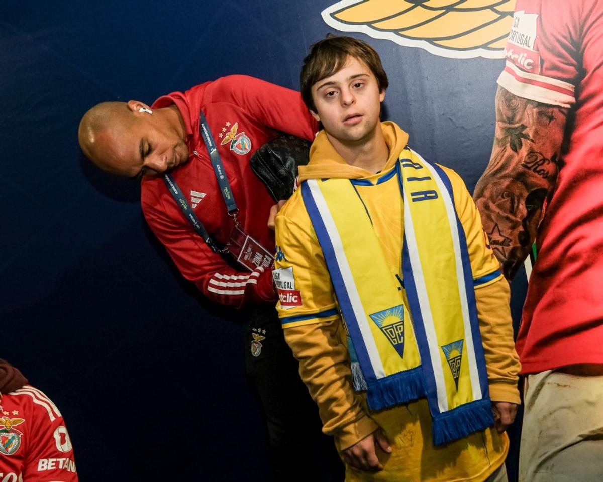 SL Benfica e Estoril Praia realizaram sonhos dos adeptos