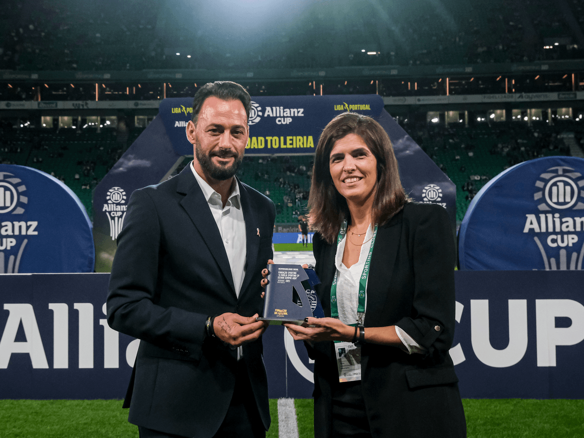 Fundação Sporting recebeu Prémio de Responsabilidade Social de setembro