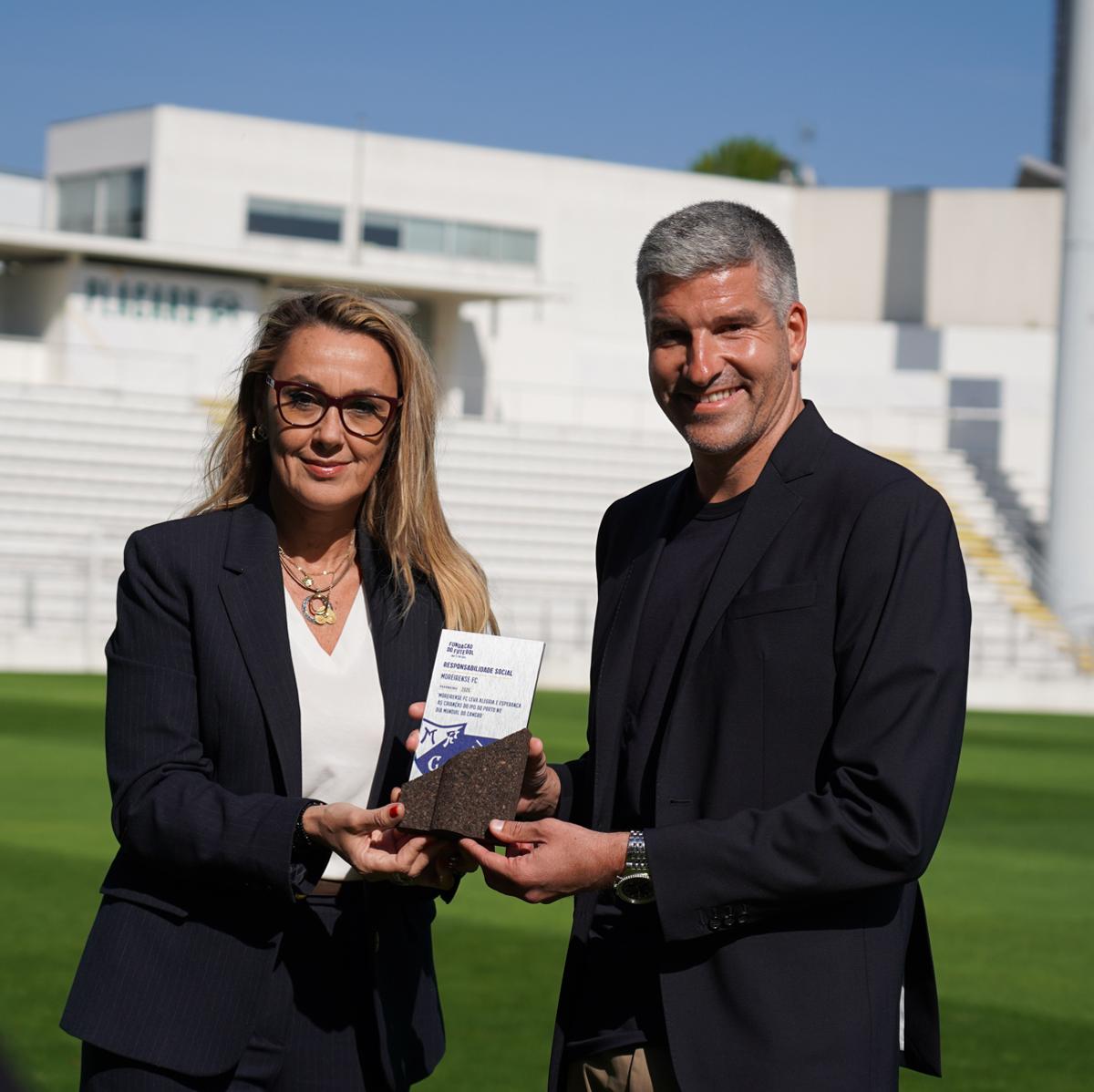 Moreirense FC recebe o Prémio de Responsabilidade Social de fevereiro