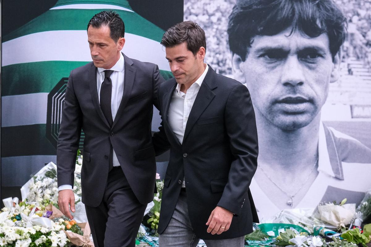 Pedro Proença presta última homenagem a Manuel Fernandes