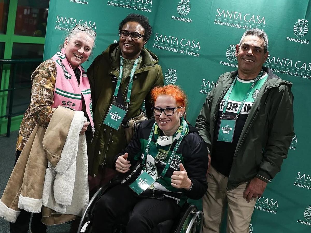 Fundação Sporting inaugura camarote inclusivo no Estádio José Alvalade