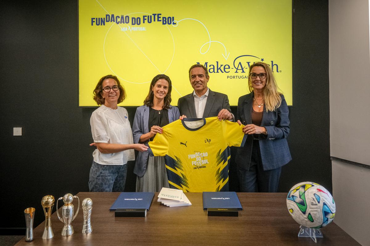 Fundação do Futebol – Liga Portugal une-se à Make-A-Wish Portugal