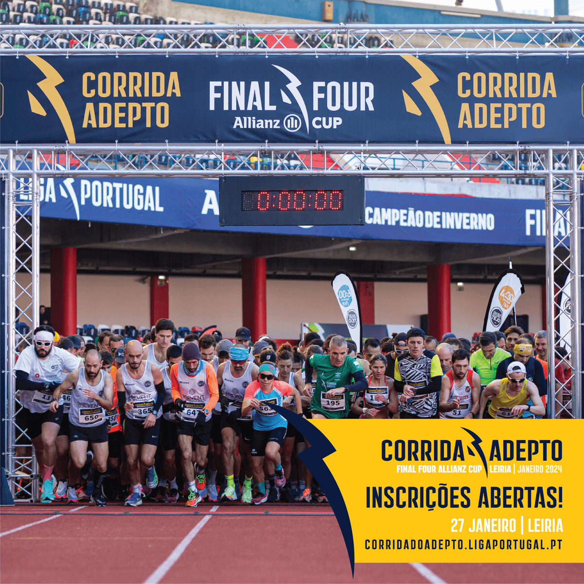 Corrida do Adepto com inscrições abertas para a oitava edição 