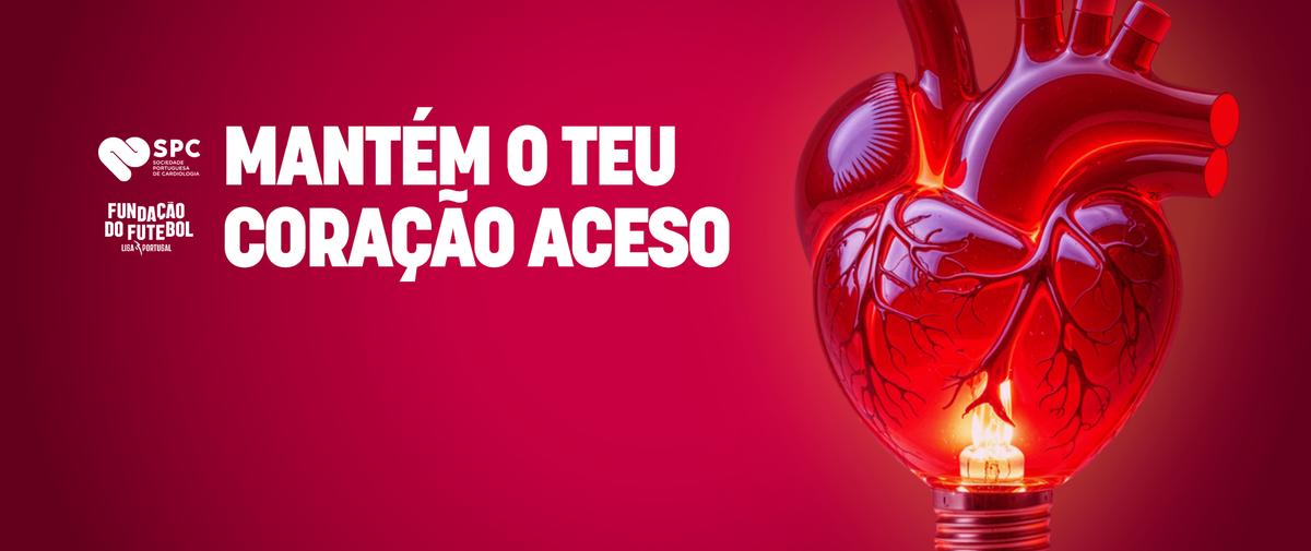 “Mantém o teu coração aceso” com a Fundação do Futebol e a Sociedade Portuguesa de Cardiologia