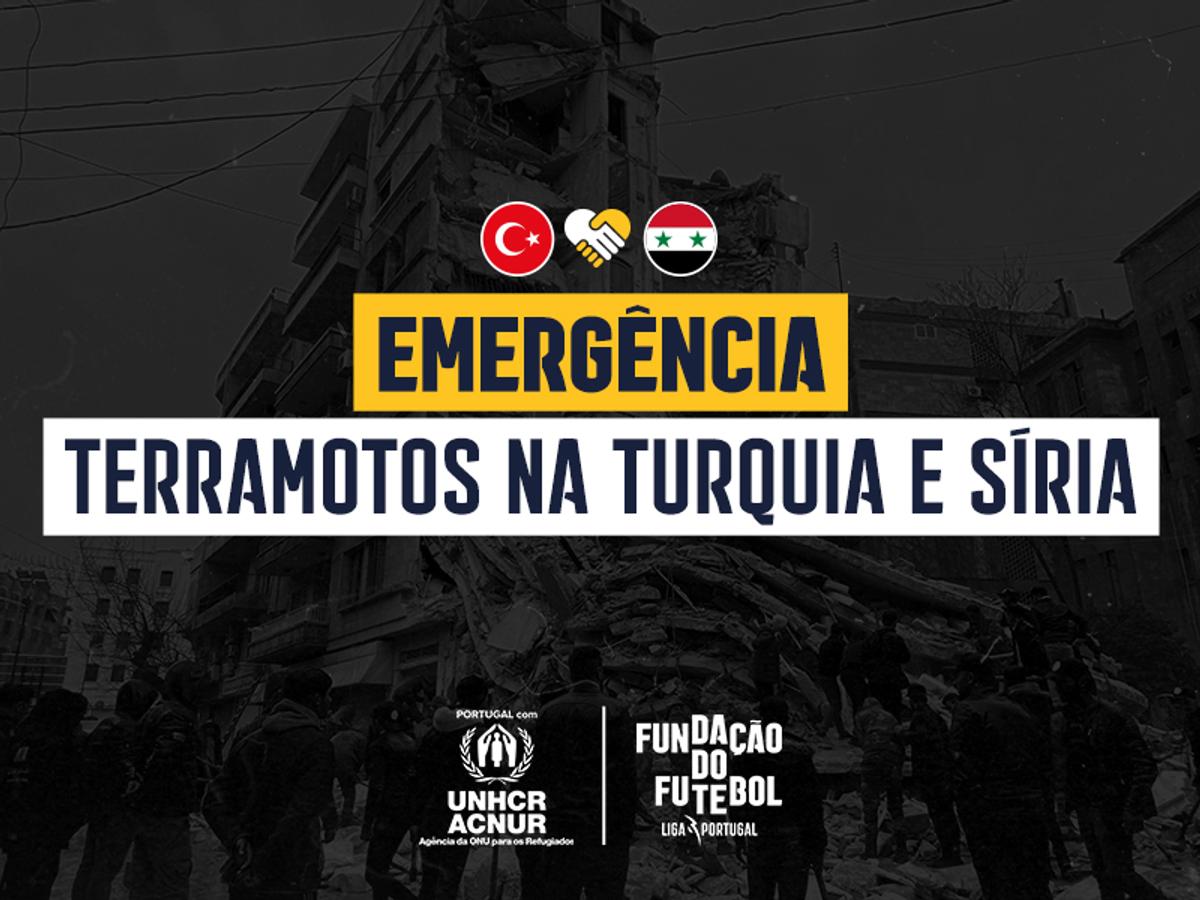 Juntos no apoio à Turquia e à Síria