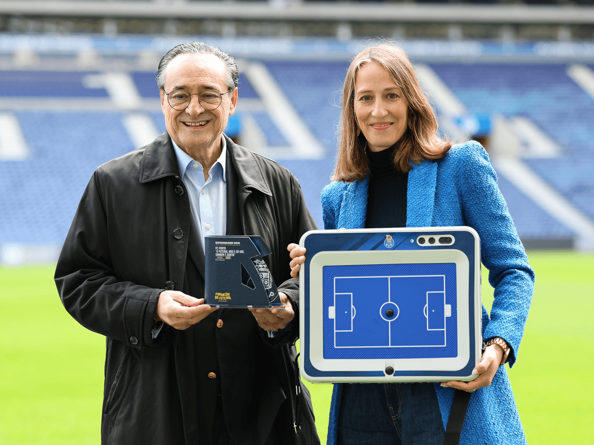 FC Porto recebeu o Prémio de Responsabilidade Social de março