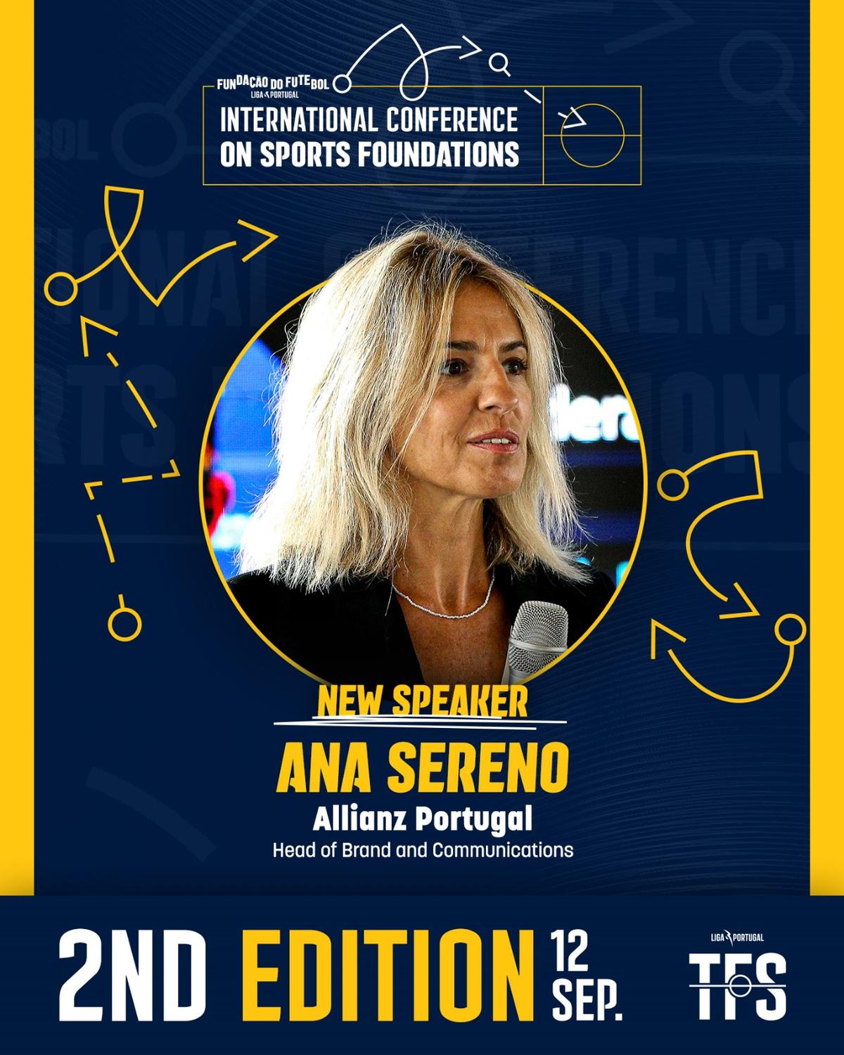 Ana Sereno leva a Allianz Portugal ao 2º Congresso Internacional de Fundações Desportivas
