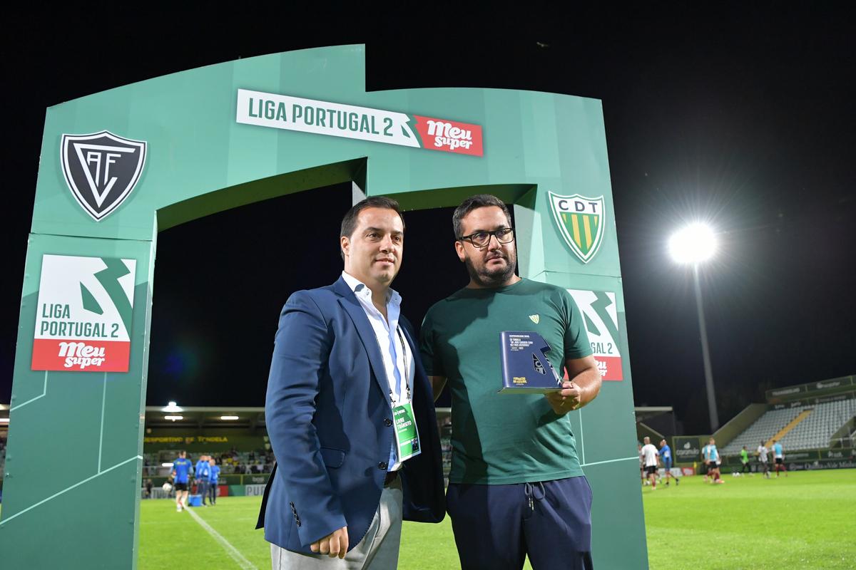 CD Tondela recebeu o Prémio Responsabilidade Social de agosto 