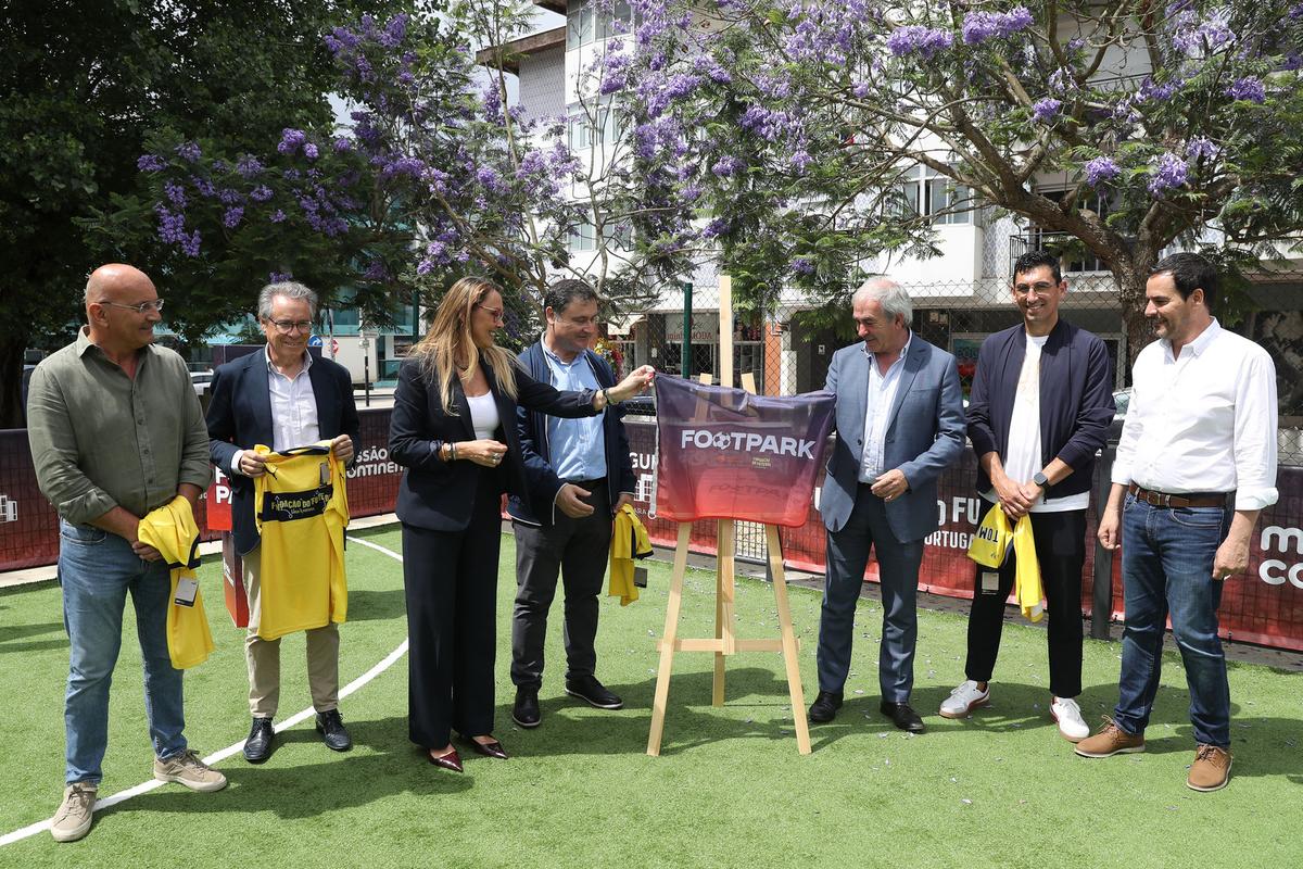 Novo campo do projeto FOOTPARK inaugurado em Águeda