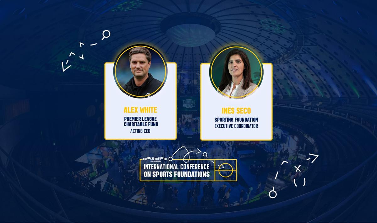 Alex White e Inês Seco no Congresso das Fundações